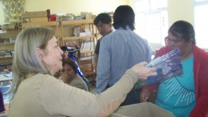Entrega de libros 
